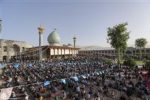 اقامه نماز عید فطر در حرم شاهچراغ (ع)
