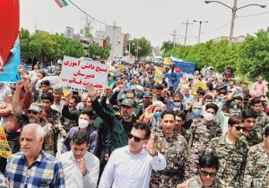 راهپیمایی روز قدس در قیروکارزین