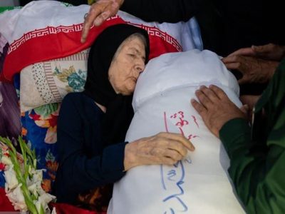 مادر شهید علی‌پور به فرزند شهیدش پیوست