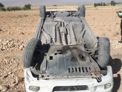 حادثه رانندگی در جاده جهرم – قیروکارزین با ۵ کشته و مصدوم