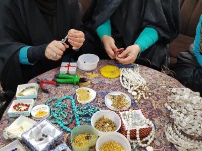 برپایی نمایشگاه مشاغل خانگی بانوان بختگان