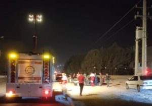 واژگونی پژو ۴۰۵ محور گراش به لار با یک فوتی