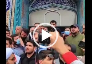 ببینید | اعتراضات تکان دهنده یک سیل زده به رییسی