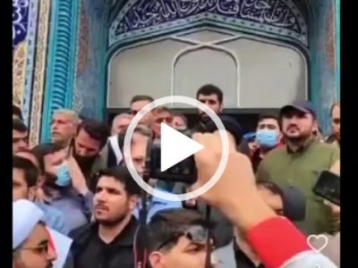 ببینید | اعتراضات تکان دهنده یک سیل زده به رییسی