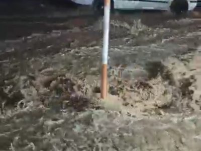 خیابان های شیراز سیلابی شد