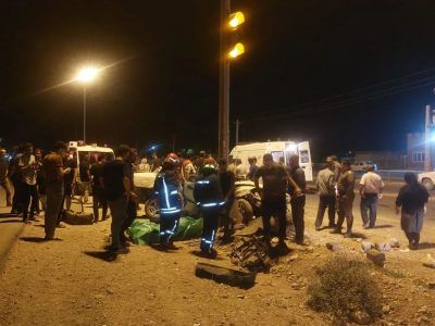 حادثه رانندگی با دو فوتی و یک مصدوم