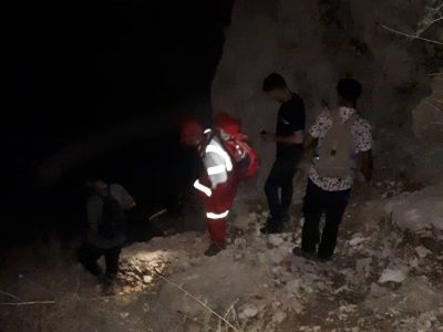 نجات  ۴ جوان بعد از ۹ ساعت تلاش در جهرم