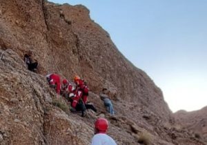 نجات جان دو طبیعت گرد در قلات شیراز