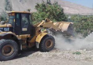 قلع و قمع ۴ باغ شهری غیرمجاز در فسا