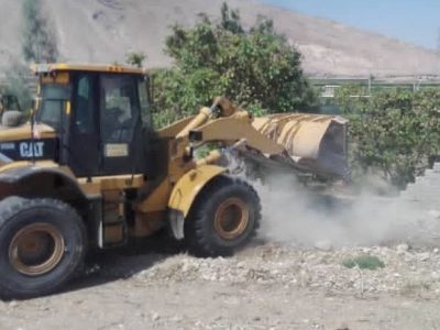 قلع و قمع ۴ باغ شهری غیرمجاز در فسا