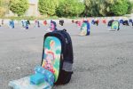 اهدا ۸۰۰ بسته نوشت افزار به دانش آموزان نیازمند آباده