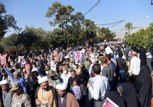 وداع فسایی ها با شهید آزادی