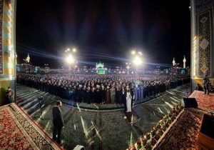 وداع با شهدای حرم شاهچراغ در بارگاه ملکوتی امام رضا (ع)