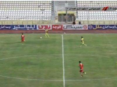 برد فجری ها مقابل شهرداری همدان