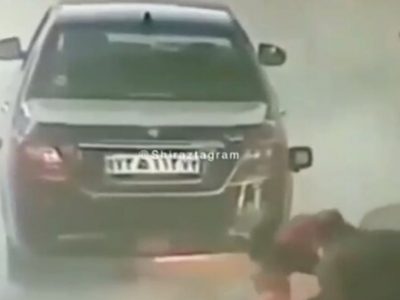 آتش گرفتن دنا پلاس به هنگام سوخت گیری