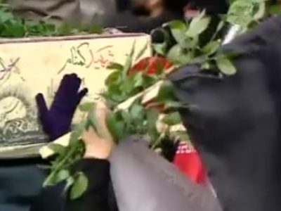 تشييع ۸ شهید گمنام در شیراز