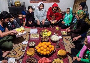 رسم اشتباه فضای مجازی در شب یلدا