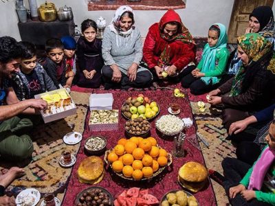 رسم اشتباه فضای مجازی در شب یلدا