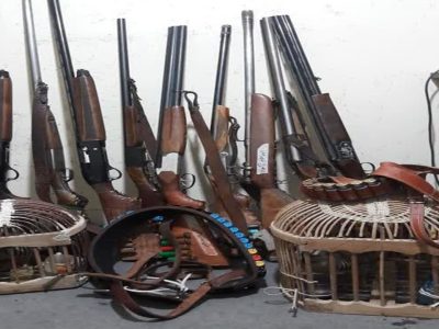 کشف و ضبط ۴٢ قبضه سلاح از شکارچیان متخلف در شیراز