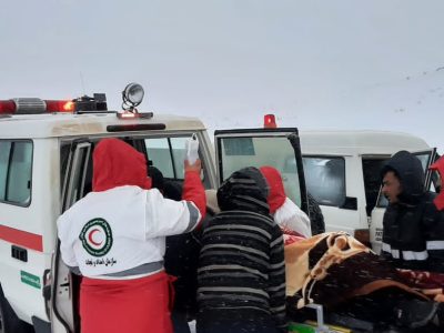 نجات مادر باردار در خسرو شیرین