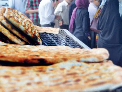 افزایش ساعت پخت نان کامل در شیراز