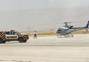 پرواز پرنده نجات برای کمک به بیمار لامردی