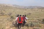 نجات جان مرد گرفتاردر ارتفاعات کوههای گازی وراوی شهرستان مهر