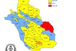 بازگشت رنگ قرمز به نقشه کرونایی فارس