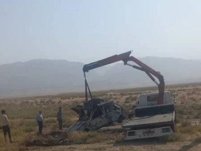 حادثه  رانندگی در محور قیروکارزین-خنج با سه فوتی و مصدوم