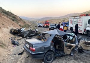 حادثه رانندگی در استهبان با ۴ فوتی