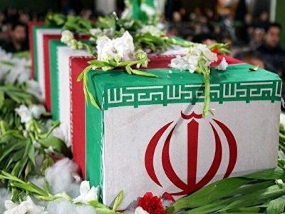 استقبال فارسی ها از پیکر شهید مدافع امنیت