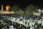 شاهچراغ در شب عاشورا به سوگ نشست
