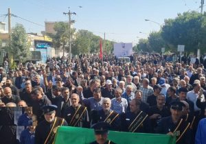 تشییع پیکر مطهر شهید جهانگیری در مرودشت