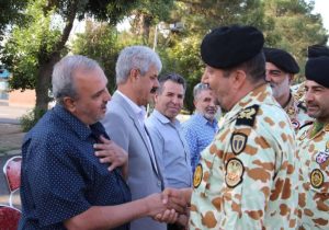 تجلیل از آزدگان تیپ هوابرد ۵۵