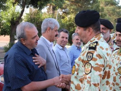 تجلیل از آزدگان تیپ هوابرد ۵۵