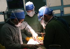 انجام موفقیت آمیز جراحی تومور بزرگ صورت در شیراز