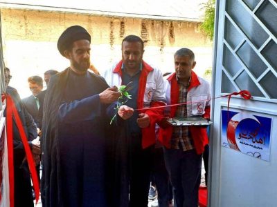 افتتاح سالن خونگیری خیرساز در سپیدان
