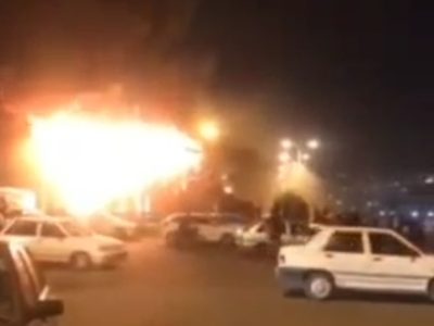 آتش سوزی در پارک کوهسار جهرم با ۶ مصدوم