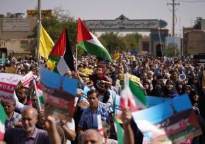 راهپیمایی مردم فارس در محکومیت جنایات رژیم صهیونیستی