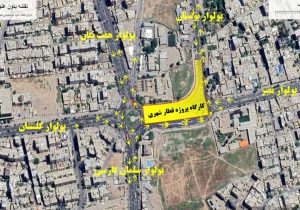 محدودیت ترافیکی میدان کلبه سعدی