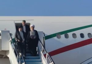 رئیس جمهور وارد شیراز شد