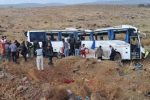 واژگونی اتوبوس ۱۷ مصدوم و ۱جانباخته برجای گذاشت