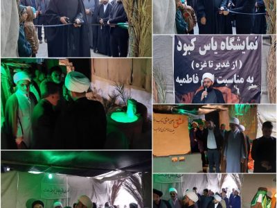 برپایی نمایشگاه یاس کبود در سروستان