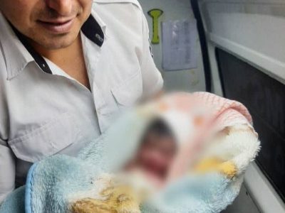 تولد نوزاد عجول در آمبولانس