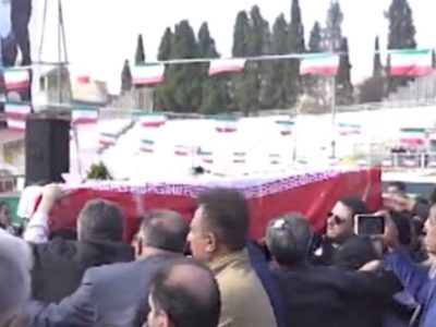 وداع مردم شیراز با ملیکا محمدی