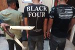 اراذل و اوباشان قمه به دست در چنگال پلیس کازرون
