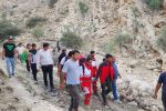 نجات فرد سقوط کرده از ارتفاعات چشمه خشک قیروکارزین