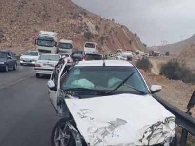 حادثه رانندگی در جهرم با سه فوتی و مصدوم