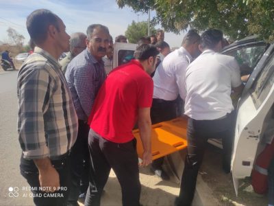 حادثه رانندگی با سه مصدوم در داراب