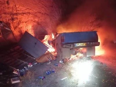 انفجار نیسان در داراب یک کشته برجای گذاشت